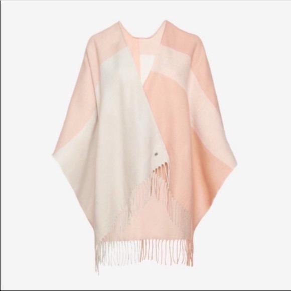 Soia & Kyo Woven Scarfigan with fringe/ NWT - Picture 3 of 4